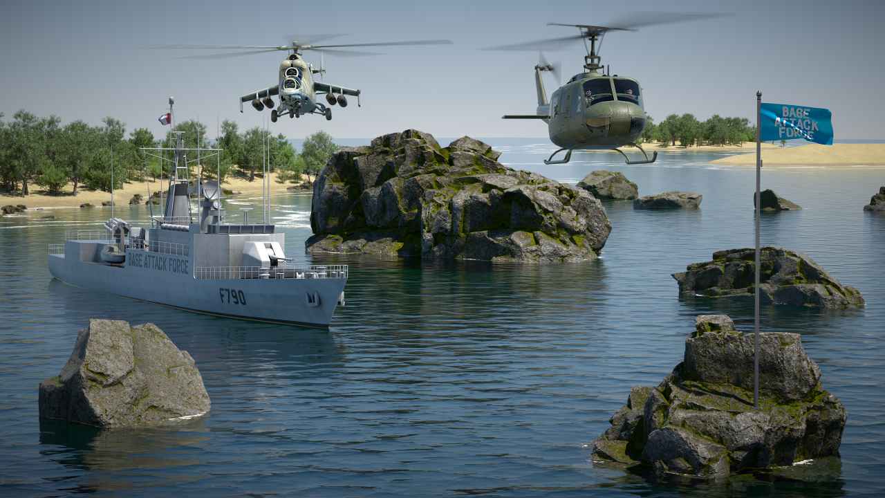 Base Attack Force game artwork